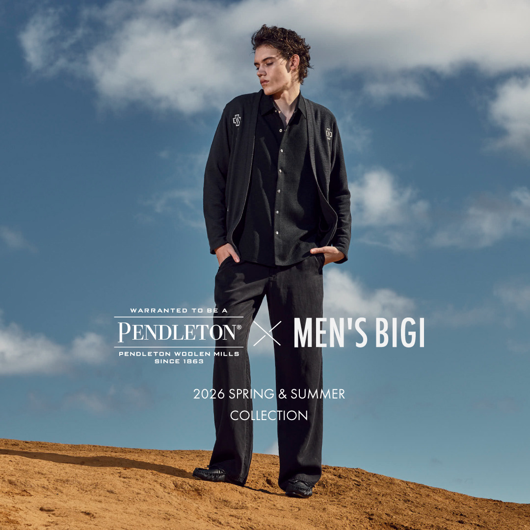 PENDLETON × MEN'S BIGI│3月13日（金）別注カーディガンを発売