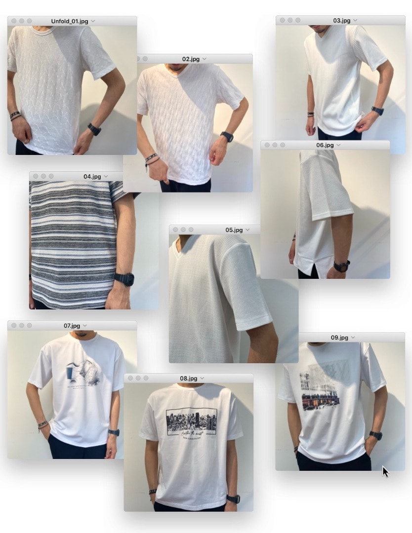 メンズファッションのおススメ 白tシャツ 素材感 襟 ギミック コーデで活躍するtシャツを種類別にご紹介 Union Station メンズファッション通販 Men S Bigi Online Store メンズビギ オンラインストア