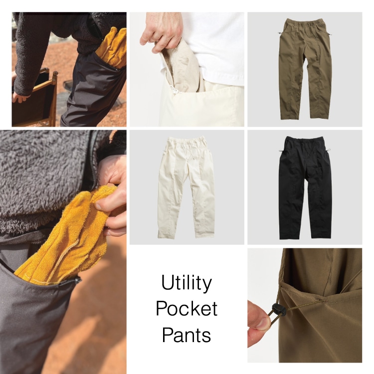 Utility Pocket Pants by FUSE