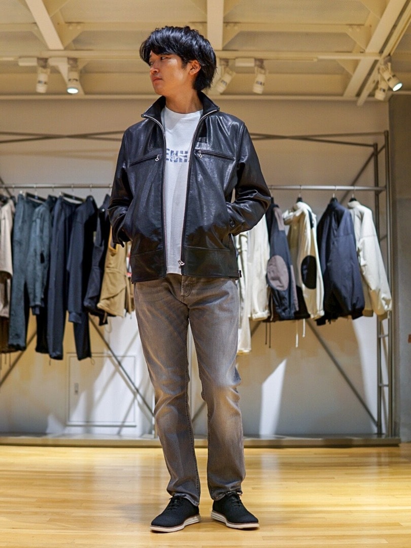 STAFF COORDINATE 】23Autumn/Winter レザージャケット｜MEN'S BIGI