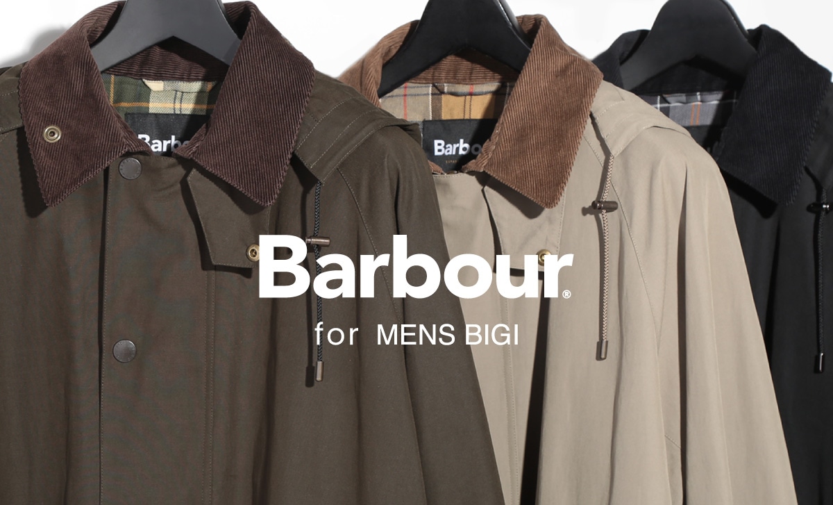 BARBOUR for MENS BIGI  EXCLUSIVE MODEL 2024