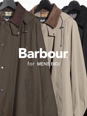 BARBOUR for MENS BIGI  EXCLUSIVE MODEL 2024