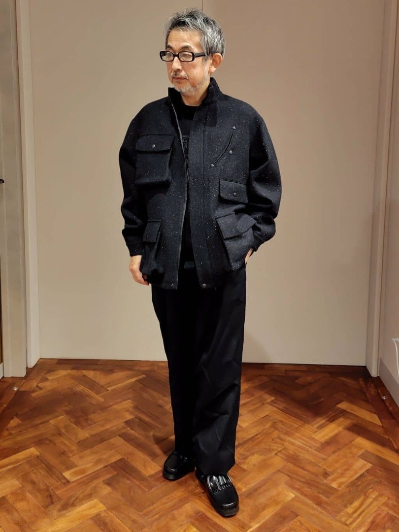 10℃におすすめ：ツイードブルゾン×カットソー