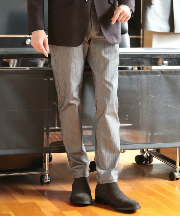 ハイパーストレッチヘリンボンパンツ【大きいサイズ対応(3L,4L) S~4L展開】