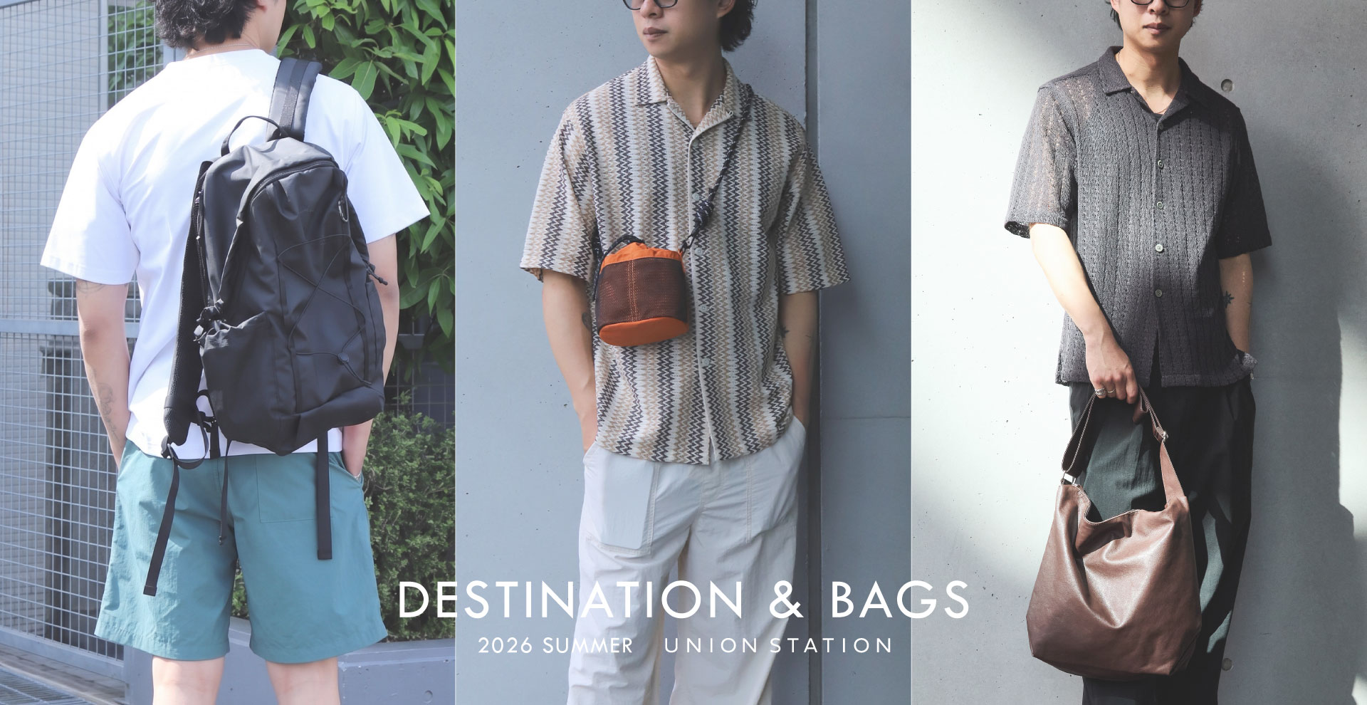 DESTINATION & BAGS