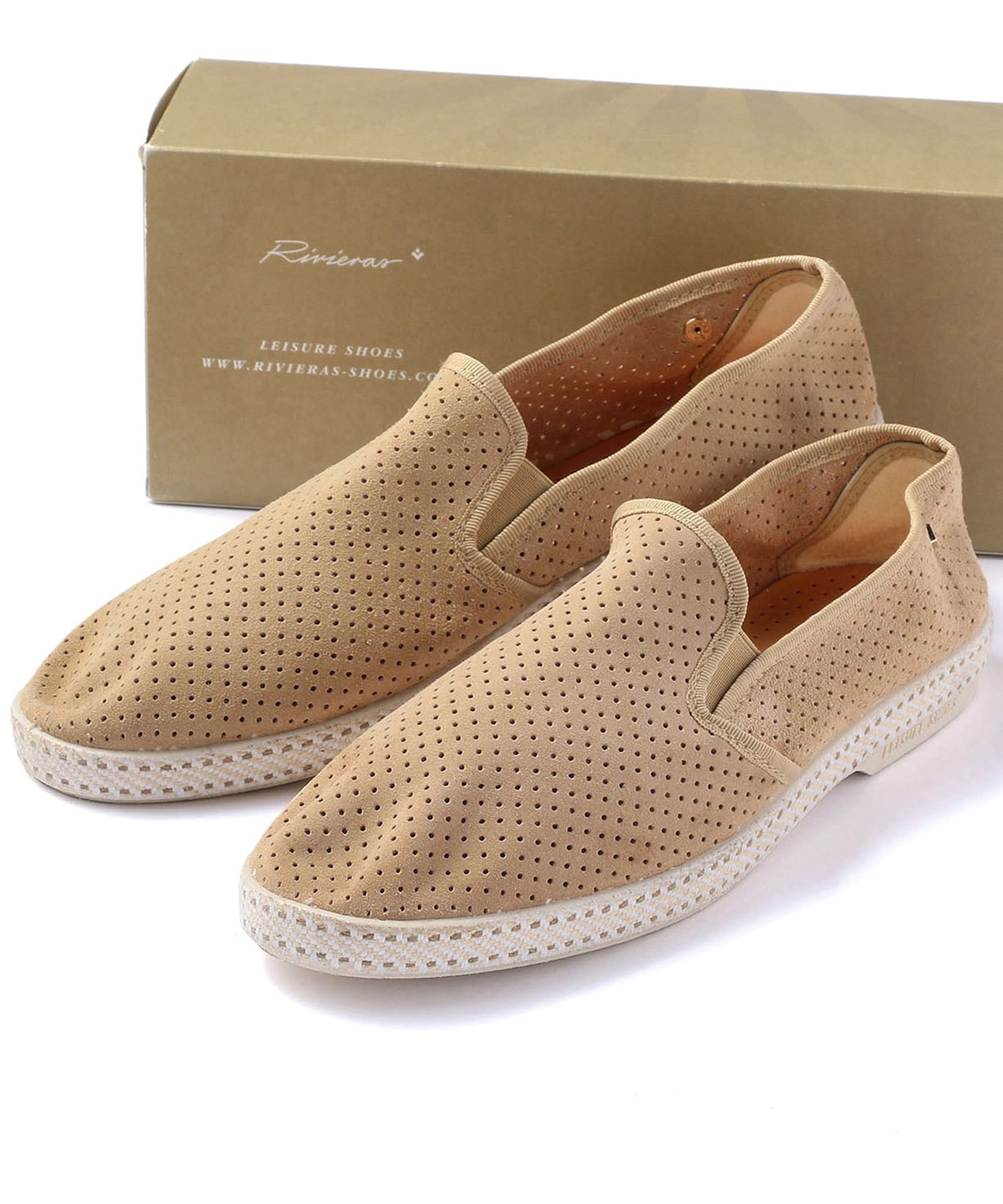 Rivieras リビエラ スエードメッシュスリッポン メンズファッション通販 Men S Bigi Online Store メンズビギ オンラインストア