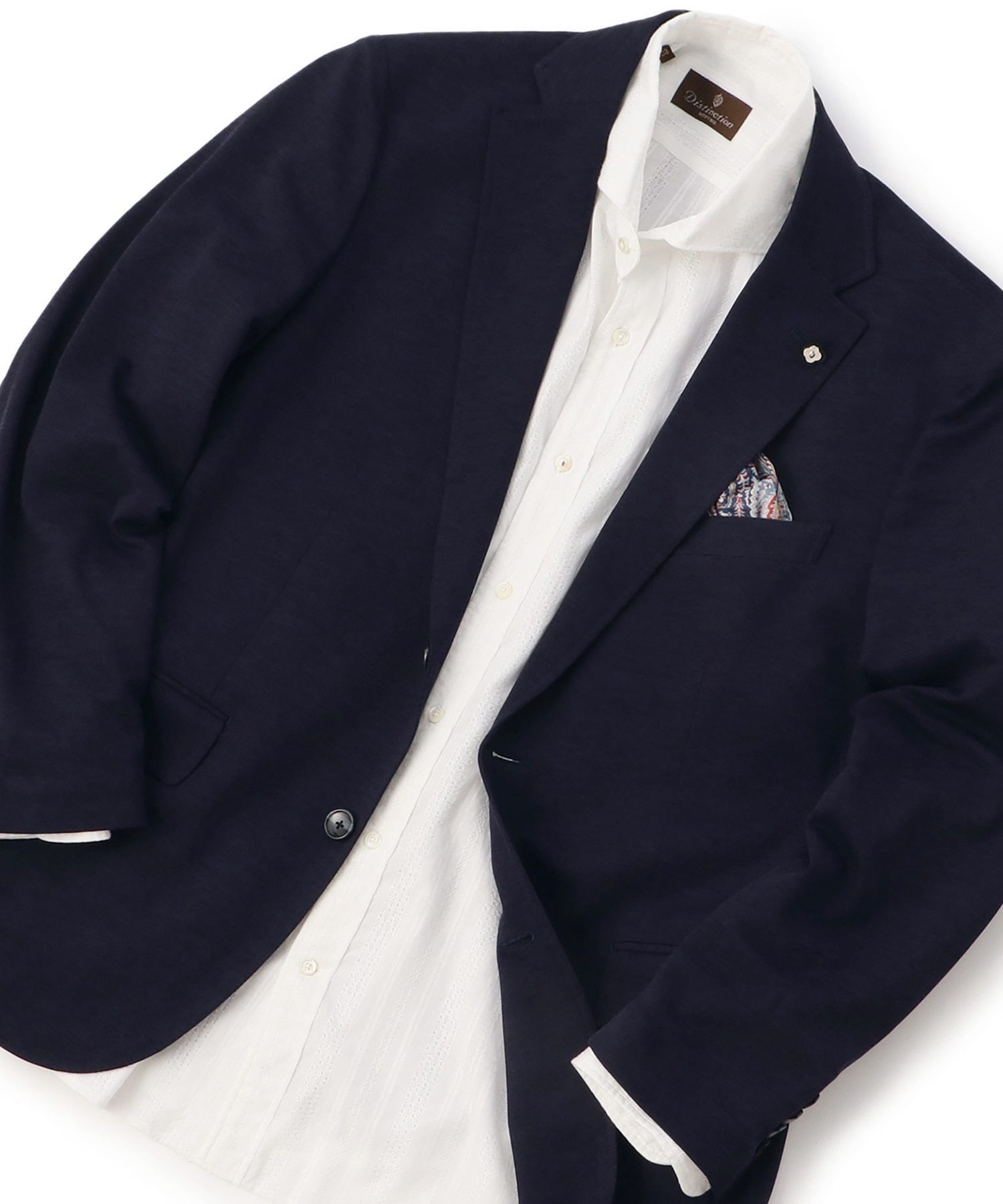 Easy Care 麻調メランジ鹿の子ジャケット メンズファッション通販 Men S Bigi Online Store メンズビギ オンラインストア