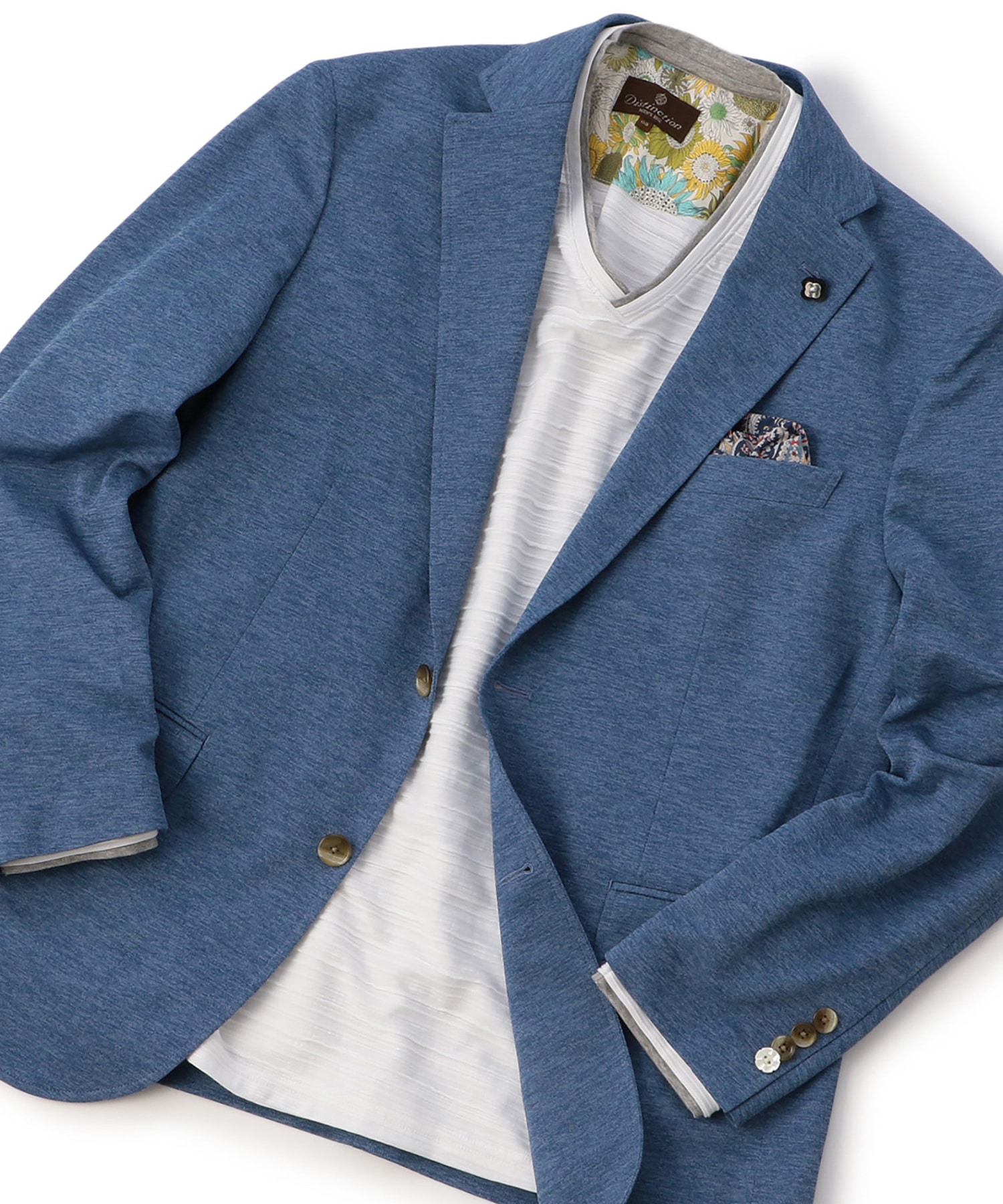 Easy Care 麻調メランジ鹿の子ジャケット メンズファッション通販 Men S Bigi Online Store メンズビギ オンラインストア