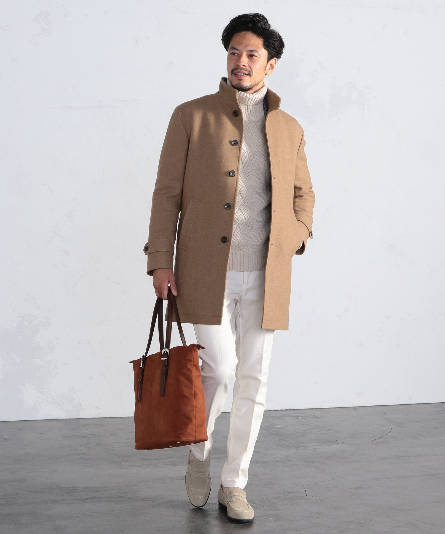 フェイクスエードトートバッグ メンズファッション通販 Men S Bigi Online Store メンズビギ オンラインストア