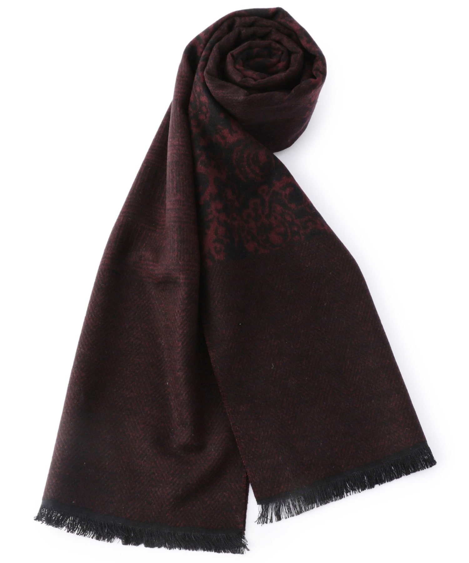 シルク100 ランダムパターン切り替えマフラー メンズファッション通販 Men S Bigi Online Store メンズビギ オンラインストア