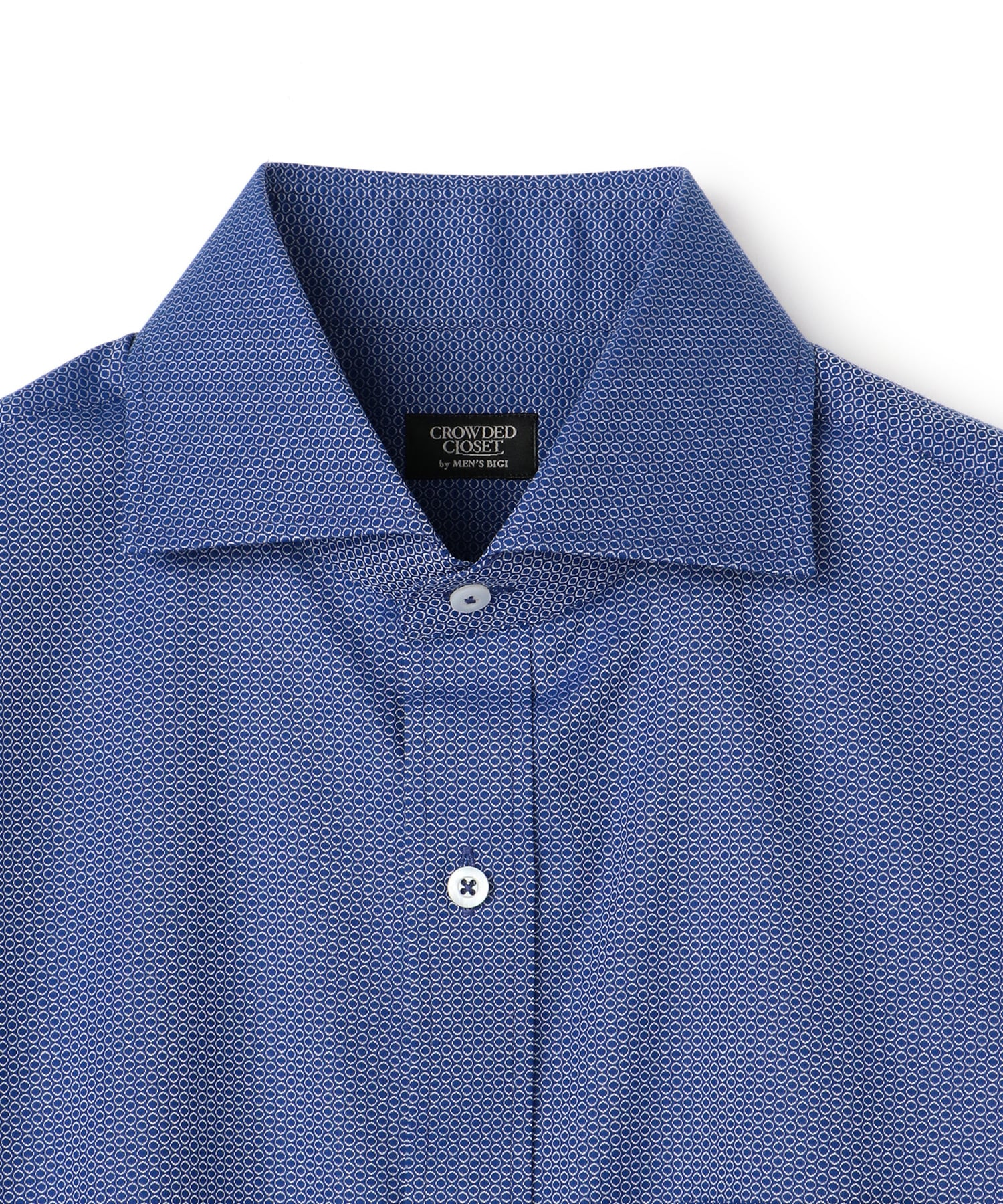 1ホワイトマイクロペイズリーシャツ 2ブルーマイクロサークルャツ メンズファッション通販 Men S Bigi Online Store メンズビギ オンラインストア