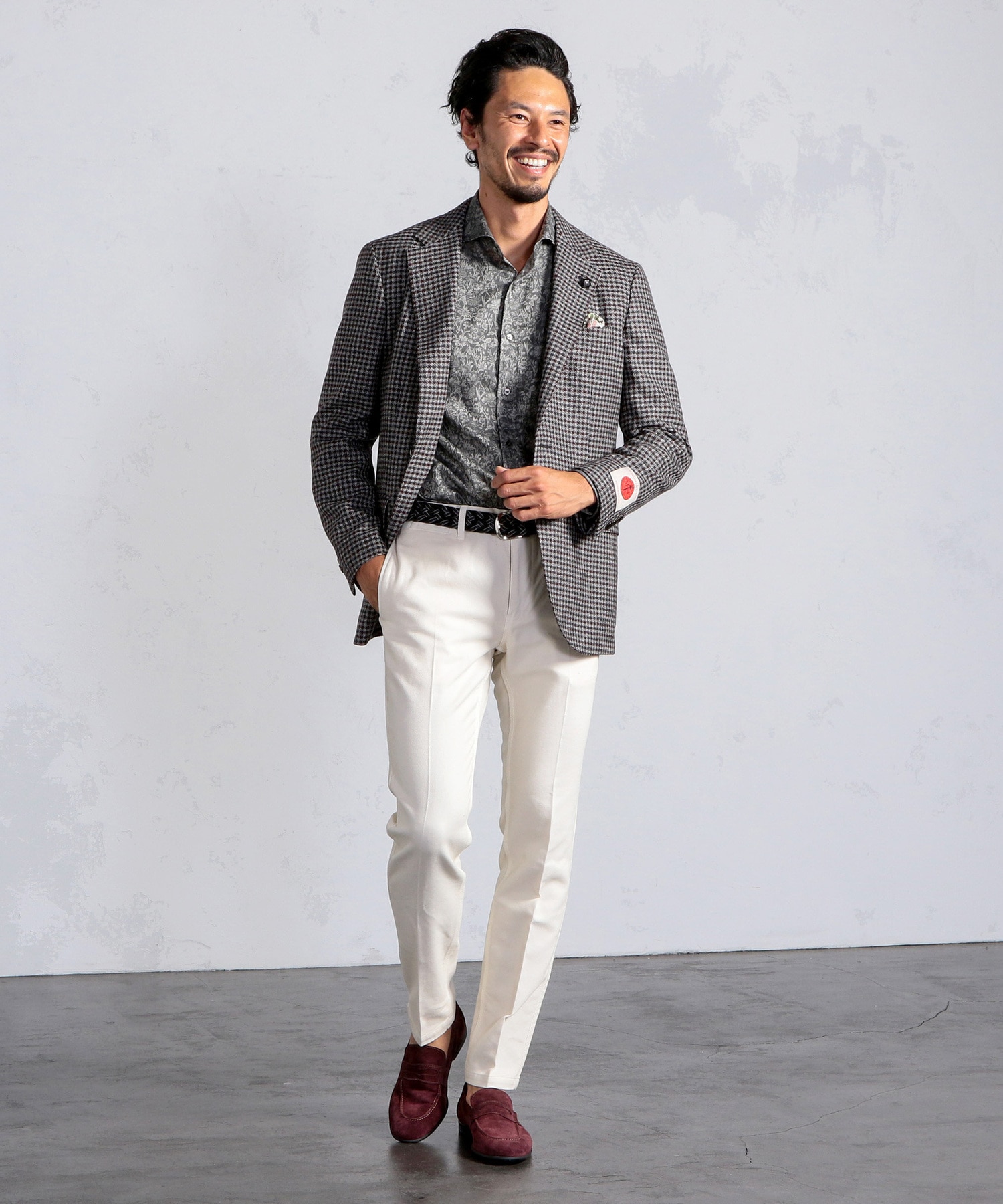 Maring Evans ウール調ガンクラブチェックジャケット メンズファッション通販 Men S Bigi Online Store メンズビギ オンラインストア Maring Evans ウール調ガンクラブチェックジャケット メンズファッション通販 Men S Bigi Online Store メンズビギ オンラインストア