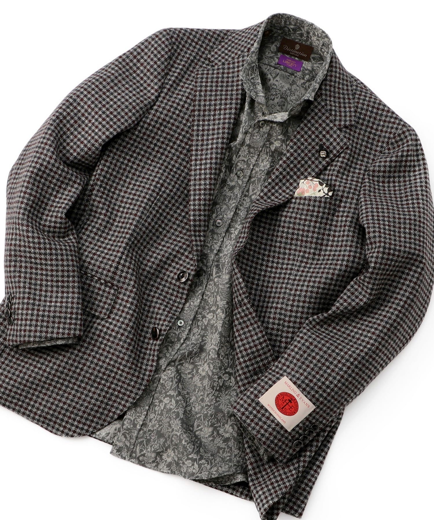 Maring Evans ウール調ガンクラブチェックジャケット メンズファッション通販 Men S Bigi Online Store メンズビギ オンラインストア