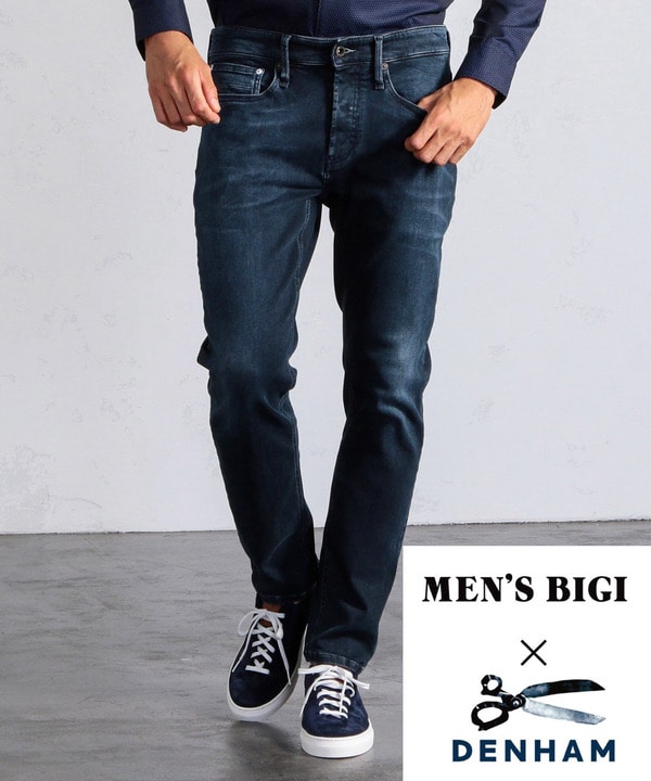 DENHAM デンハム MEN'S BIGI コラボ デニム ジーンズ-