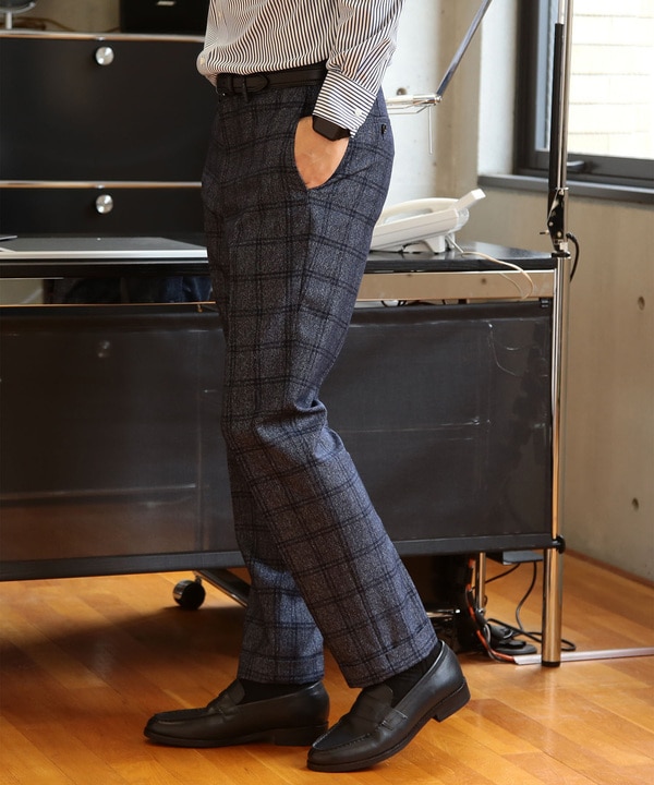 シャドーチェックパンツ