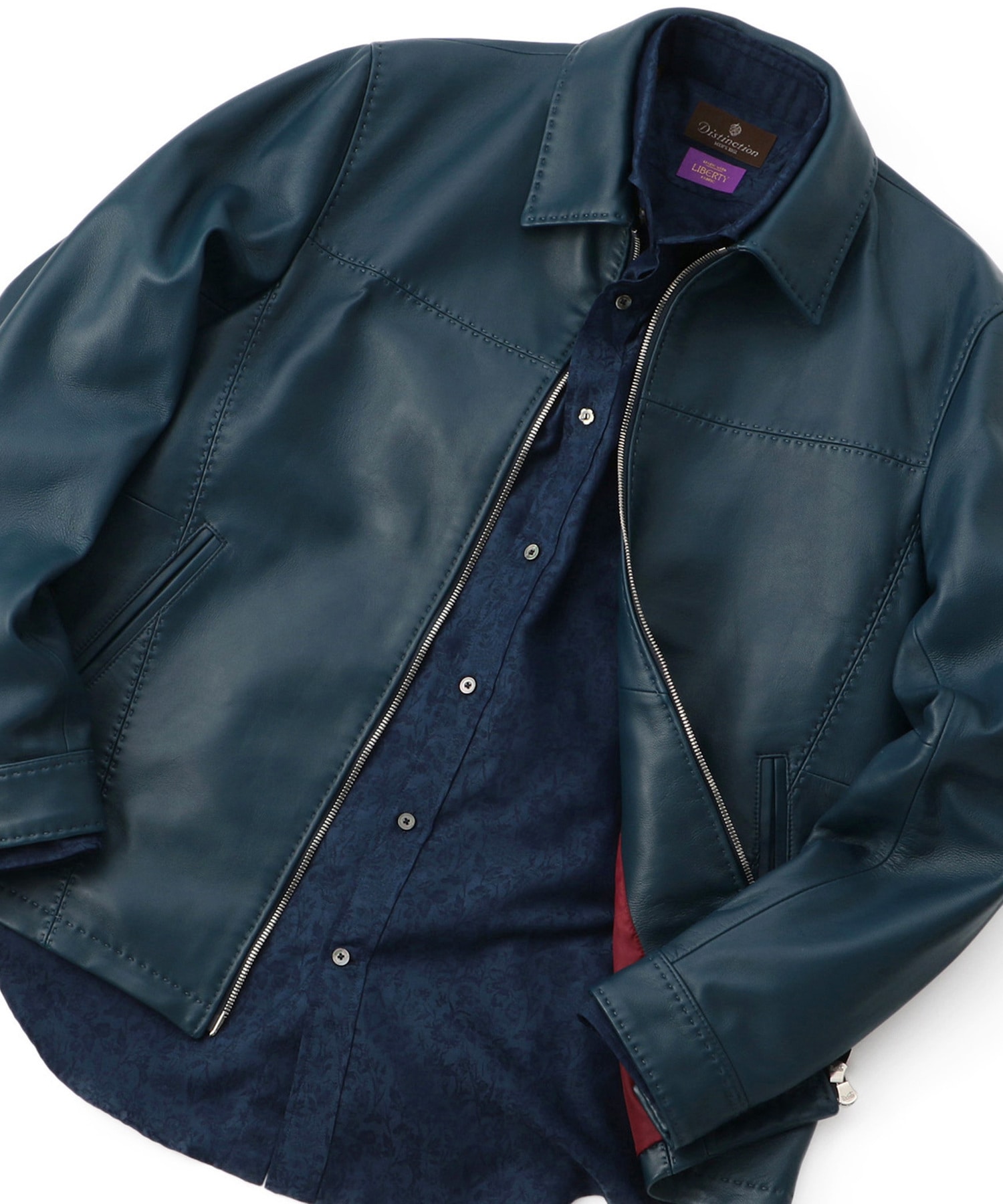 ラムレザーシングルライダースジャケット メンズファッション通販 Men S Bigi Online Store メンズビギ オンラインストア