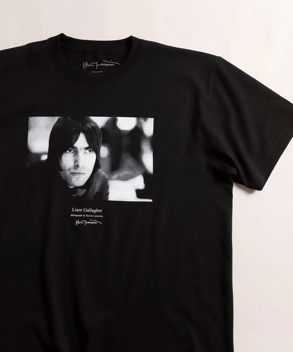 【Kevin Cummins×MEN'S BIGI】OASISフォトグラフTシャツ<Liam Gallagher> 詳細画像 12