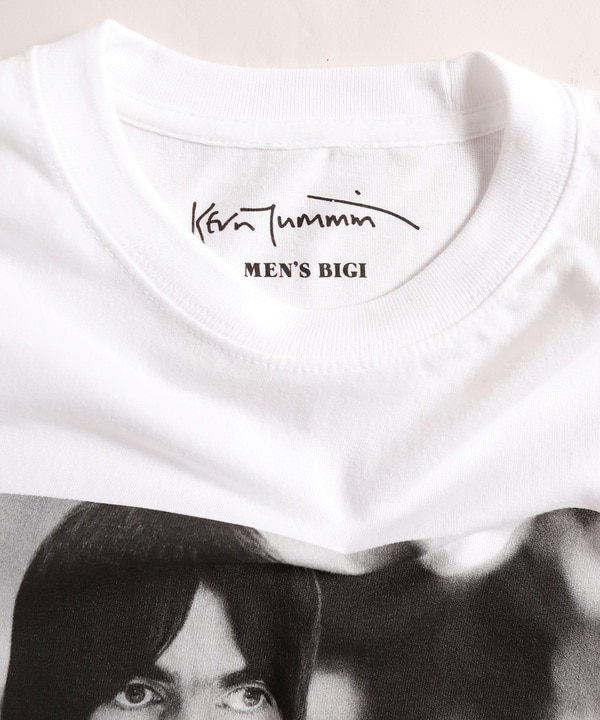 【Kevin Cummins×MEN'S BIGI】OASISフォトグラフTシャツ<Liam Gallagher> 詳細画像 8