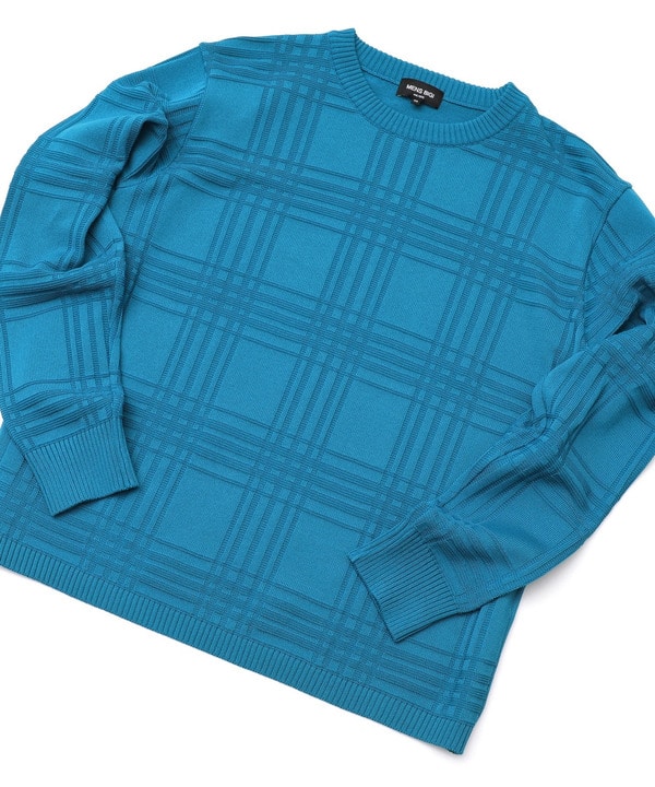 10gリンクスチェック柄ニット メンズファッション通販 Men S Bigi Online Store メンズビギ オンラインストア