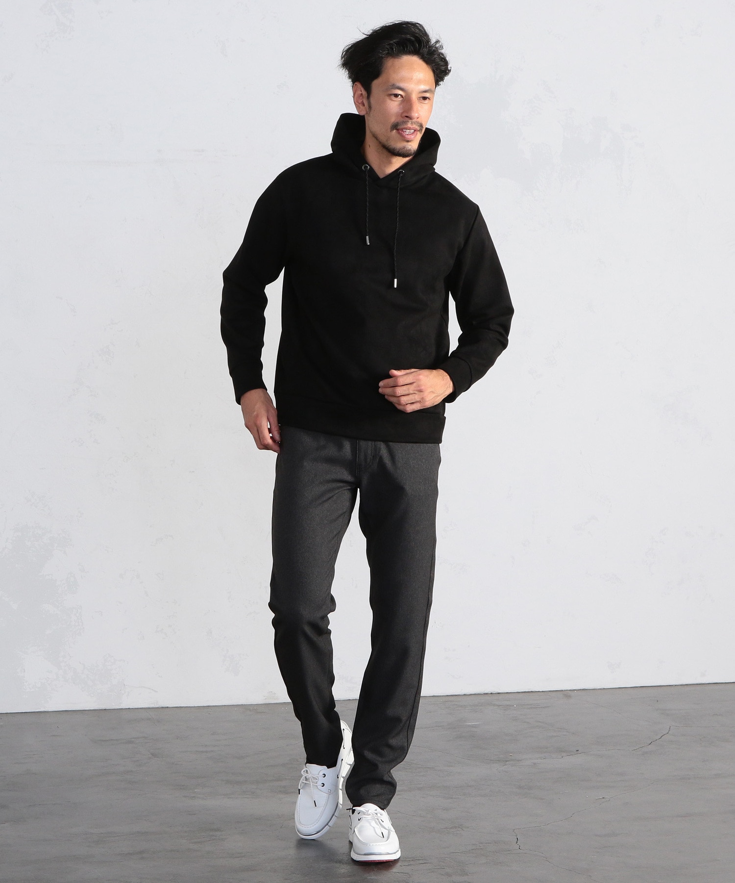 フェイクスエードダンボールパーカ メンズファッション通販 Men S Bigi Online Store メンズビギ オンラインストア