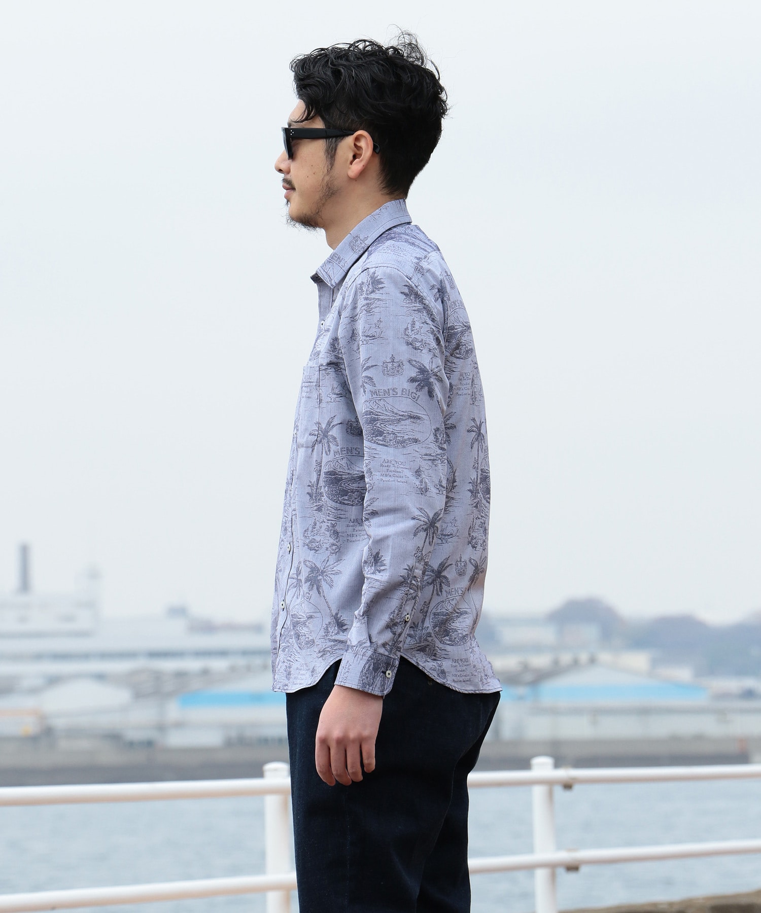 Vintage Archives ビンテージアーカイブシャツ トロピカルアロハ柄 メンズファッション通販 Men S Bigi Online Store メンズビギ オンラインストア