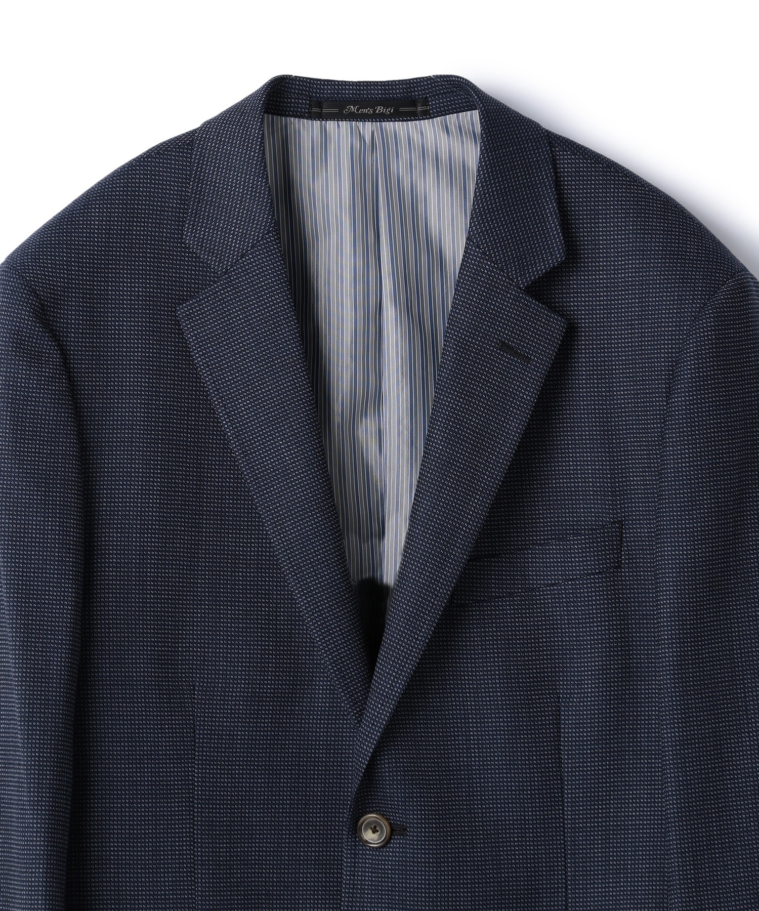バーズアイ チェック柄テーラードジャケット メンズファッション通販 Men S Bigi Online Store メンズビギ オンラインストア