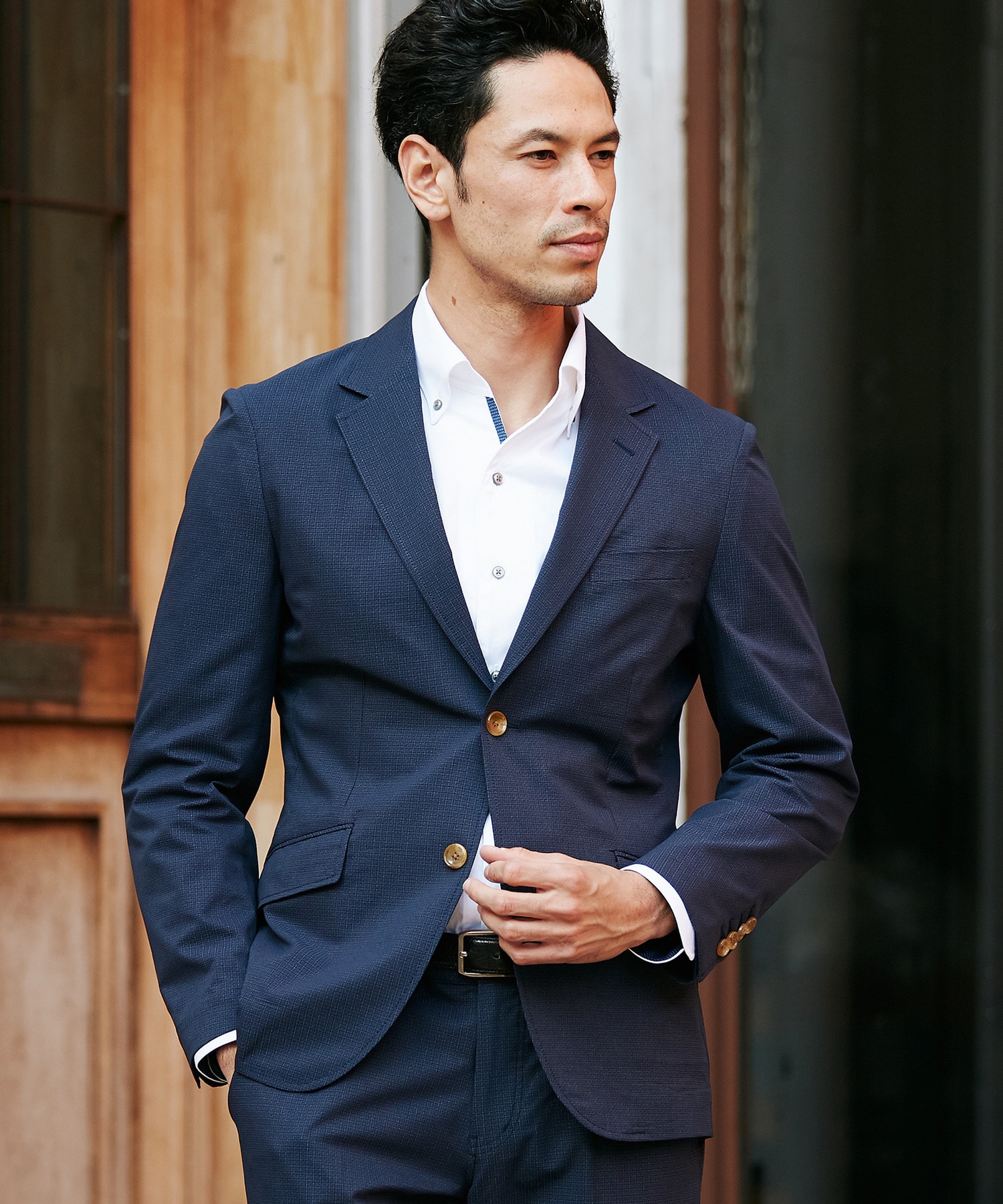 クールドッツ ストレッチジャケット ウォッシャブル メンズファッション通販 Men S Bigi Online Store メンズビギ オンラインストア