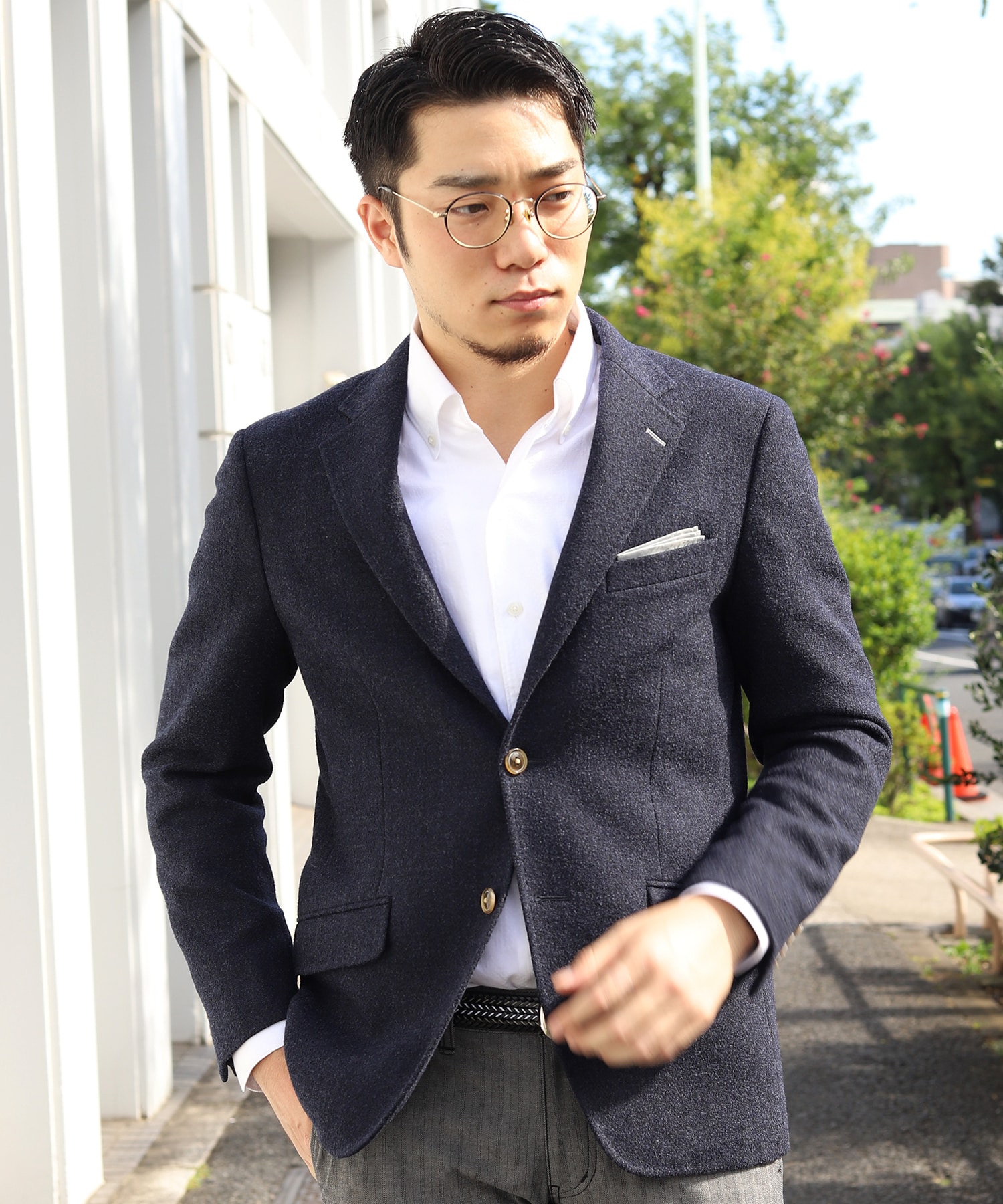 ブークレヘリンボーンジャケット メンズファッション通販 Men S Bigi Online Store メンズビギ オンラインストア