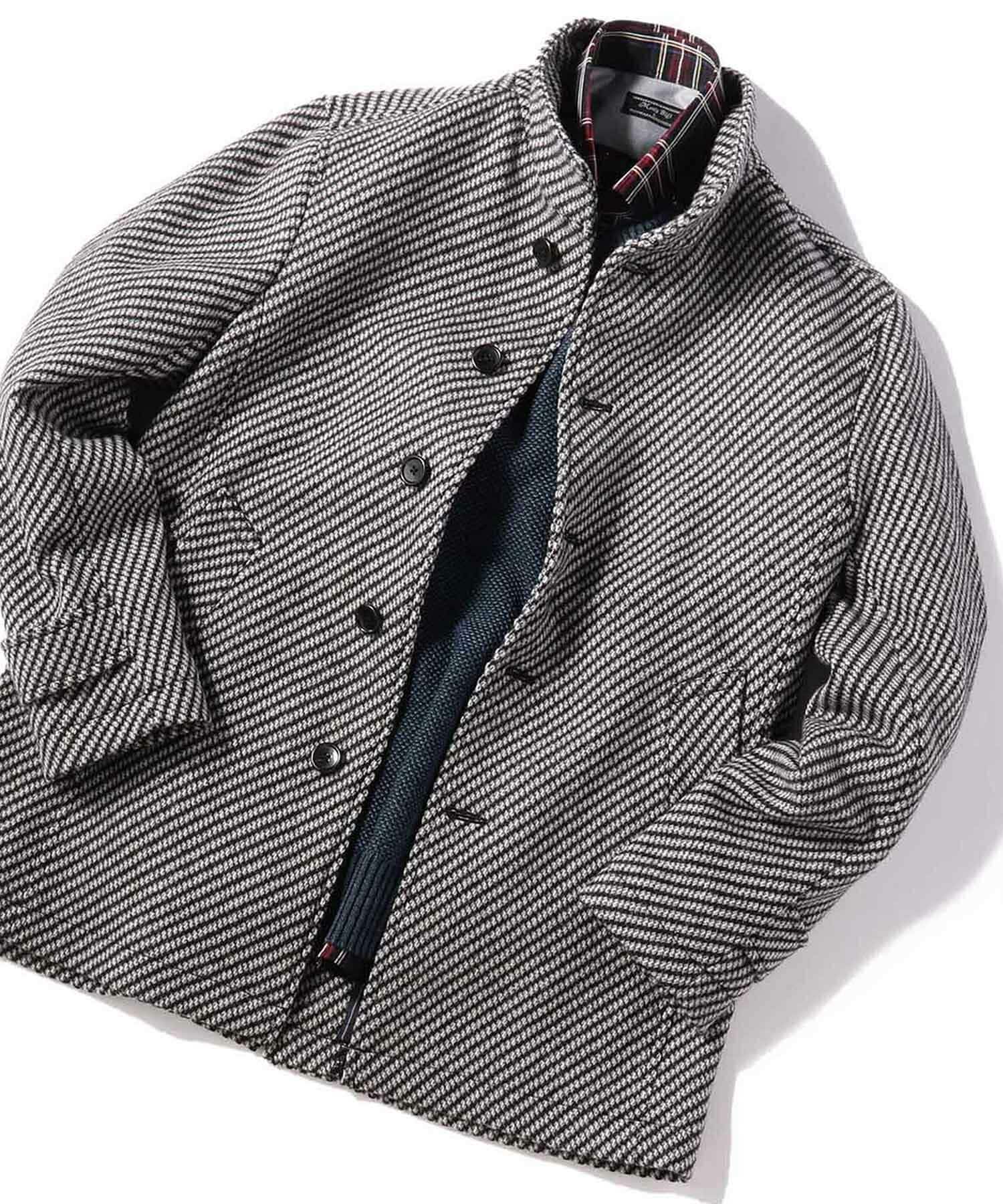 ファンシーツイル ウール スタンドカラーブルゾン メンズファッション通販 Men S Bigi Online Store メンズビギ オンラインストア ファンシーツイル ウール スタンドカラーブルゾン メンズファッション通販 Men S Bigi Online Store メンズビギ オンラインストア