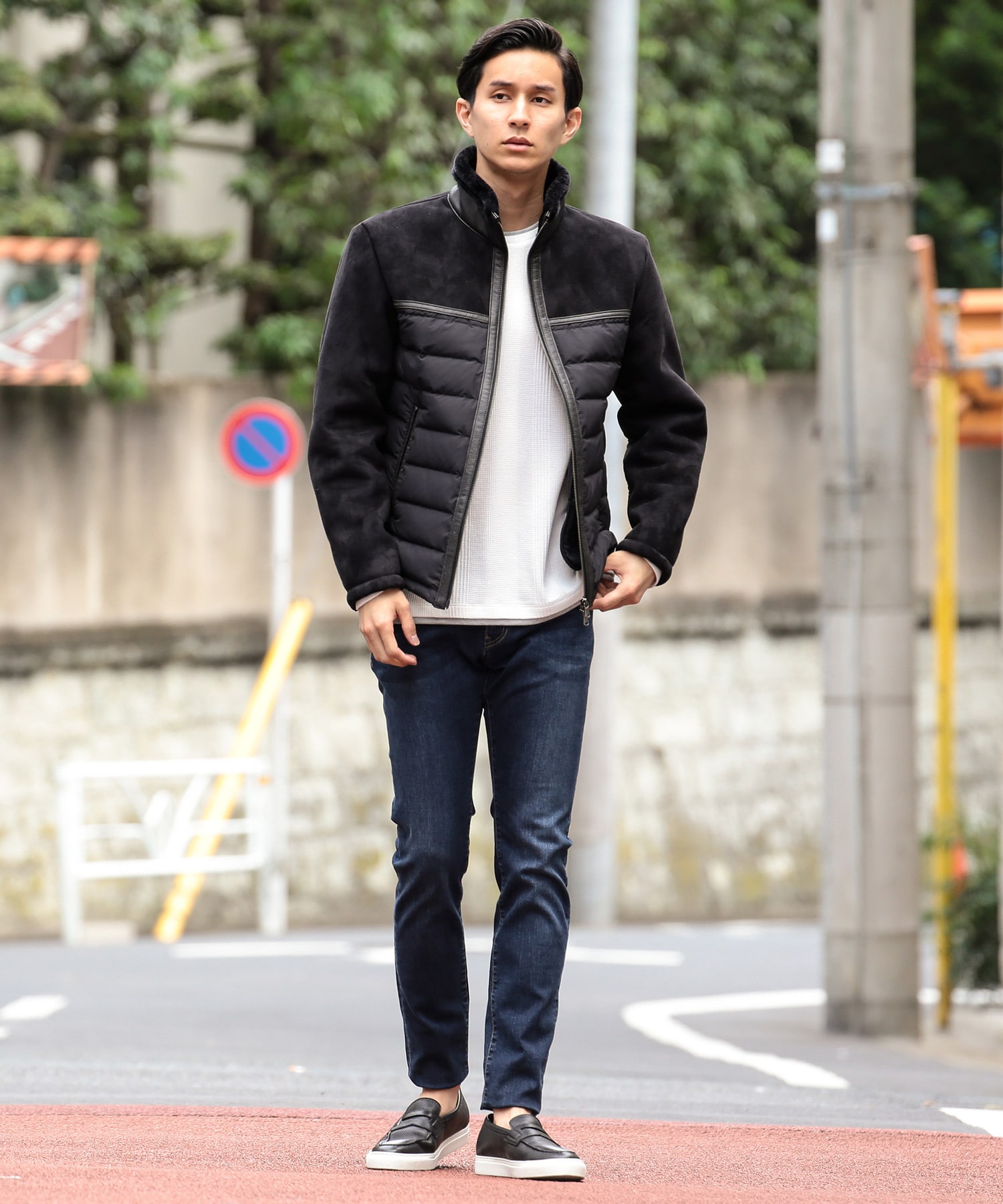 フェイクムートン Times シームレスダウン ジャケット メンズファッション通販 Men S Bigi Online Store メンズビギ オンラインストア