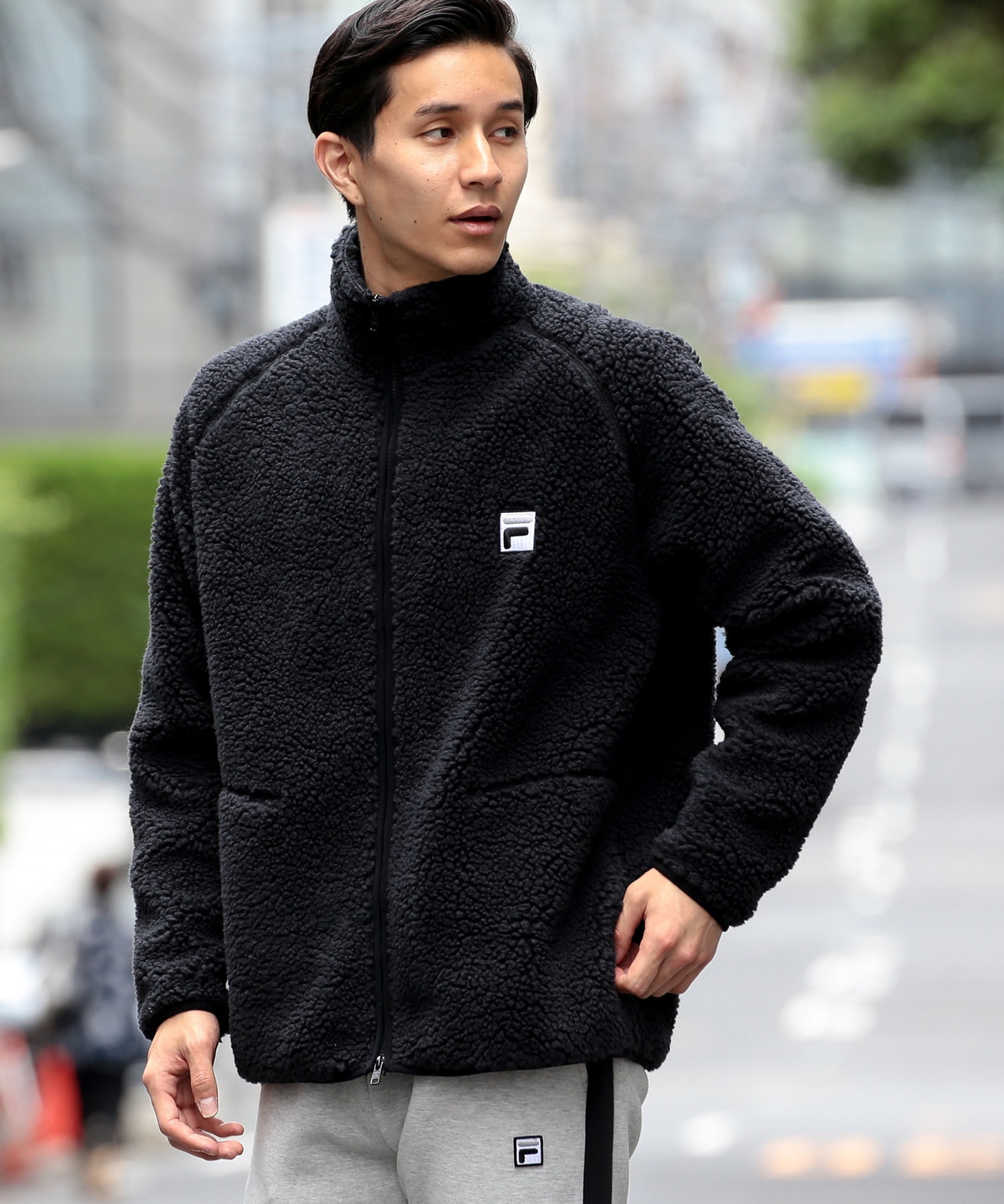 Fila フィラ 別注 ボアフリース ジャケットボアフリース ジャケット メンズファッション通販 Men S Bigi Online Store メンズビギ オンラインストア