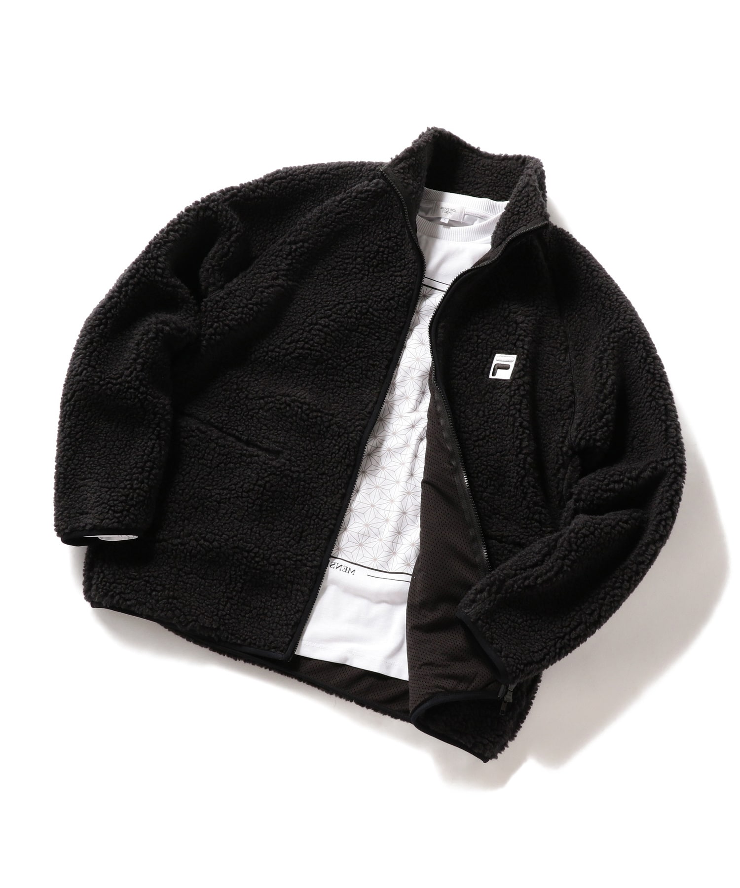 Fila フィラ 別注 ボアフリース ジャケットボアフリース ジャケット メンズファッション通販 Men S Bigi Online Store メンズビギ オンラインストア