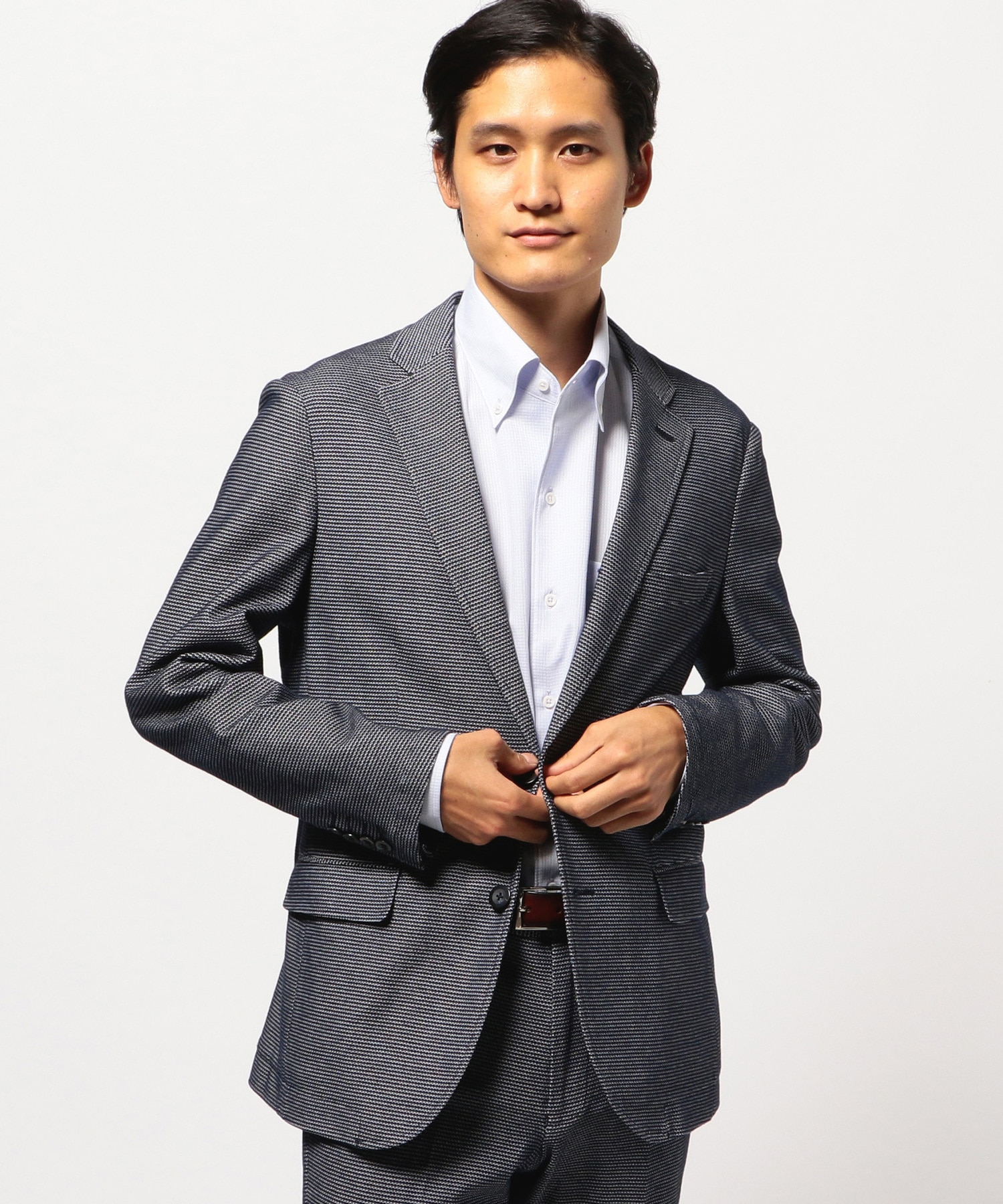 Cool Max クールマックス ハニカムジャージジャケット セットアップ メンズファッション通販 Men S Bigi Online Store メンズビギ オンラインストア