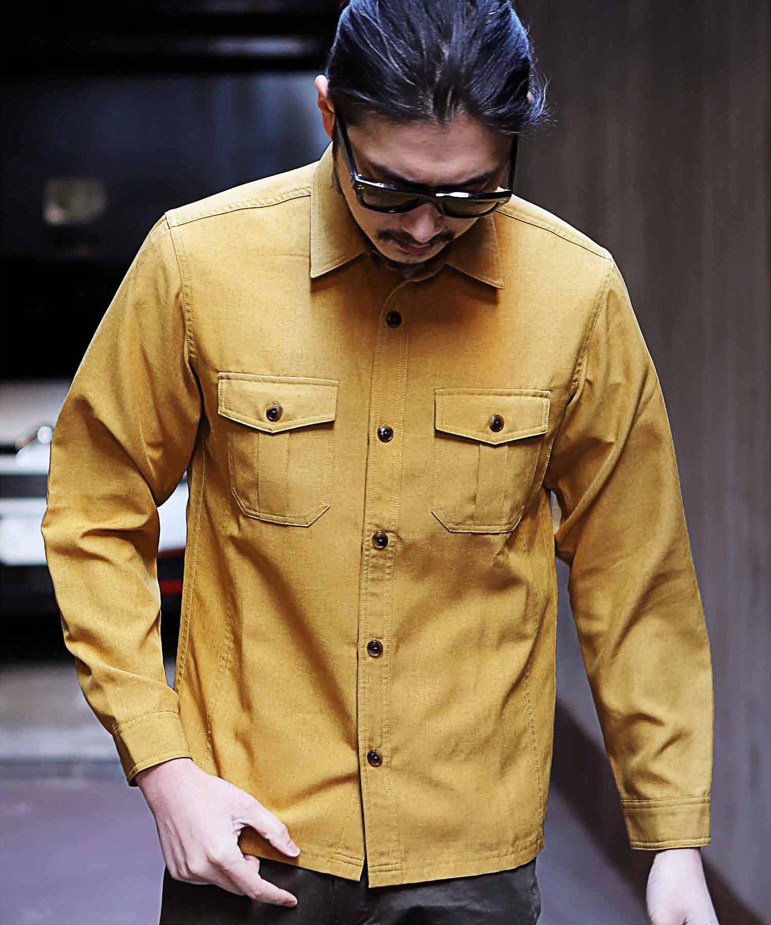 一律5 還元 11 15 9 59まで ミリタリーシャツブルゾン メンズファッション通販 Men S Bigi Online Store メンズビギ オンラインストア