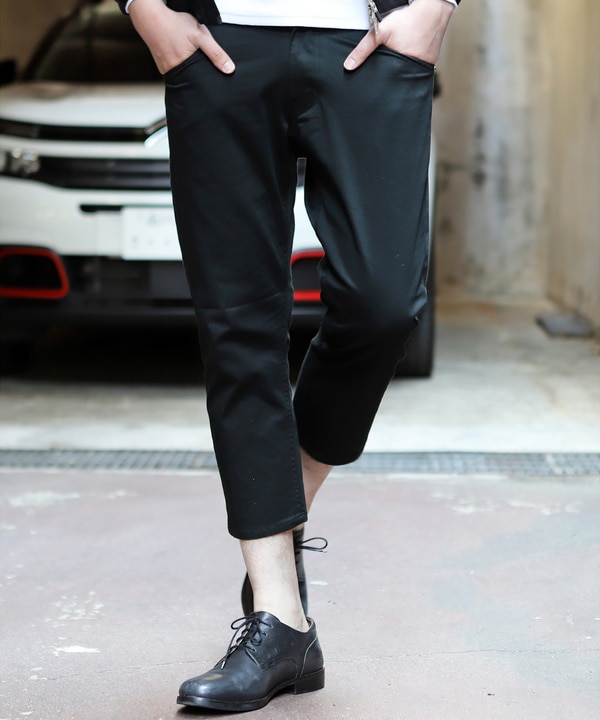 接触冷感クロップドパンツ メンズファッション通販 Men S Bigi Online Store メンズビギ オンラインストア