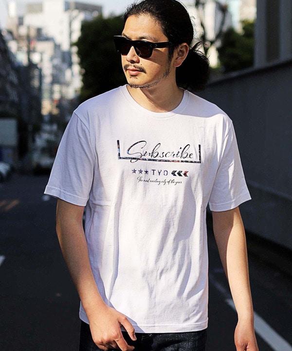 ロゴプリントTシャツ｜メンズファッション通販 MEN'S BIGI ONLINE STORE (メンズビギ オンラインストア)