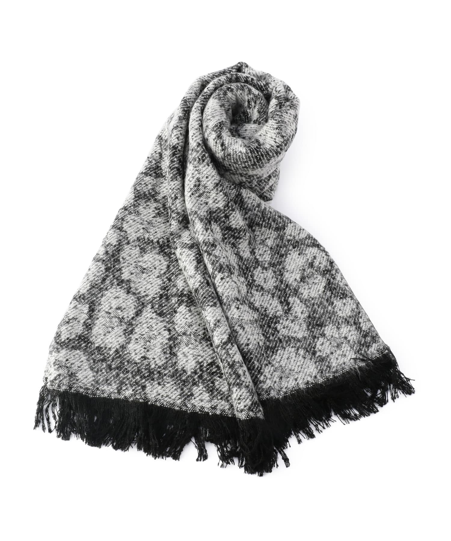 豹柄ジャガードマフラー メンズファッション通販 Men S Bigi Online Store メンズビギ オンラインストア