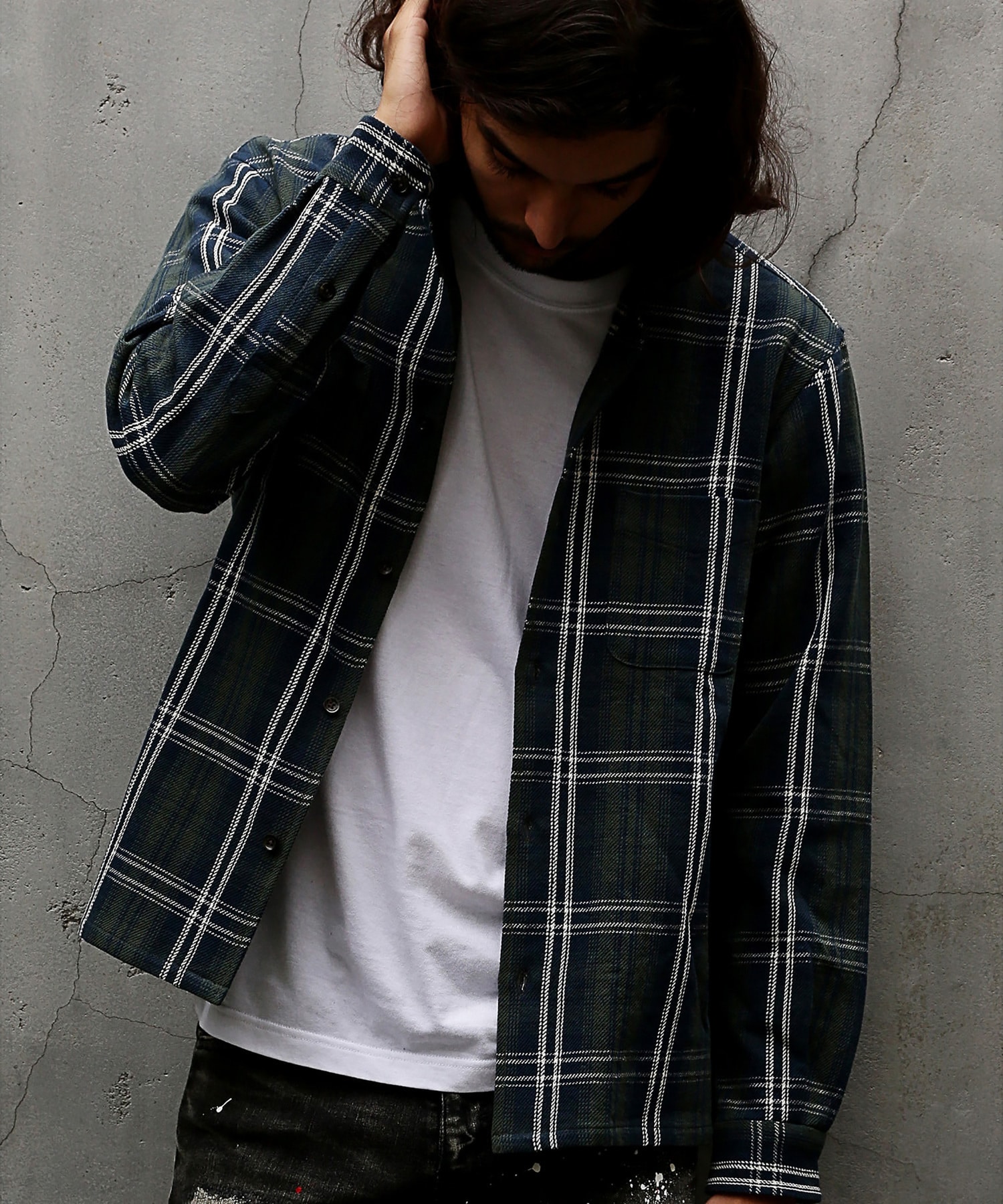 インドヘビーネルチェックシャツ メンズファッション通販 Men S Bigi Online Store メンズビギ オンラインストア