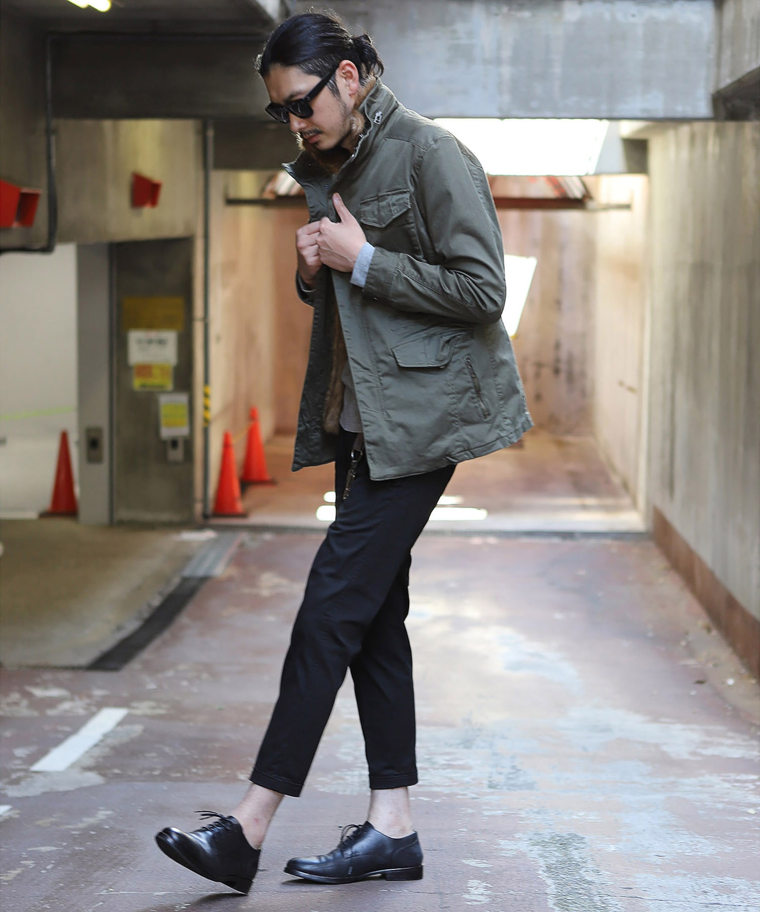 M 65ファーライナー付ブルゾン メンズファッション通販 Men S Bigi Online Store メンズビギ オンラインストア