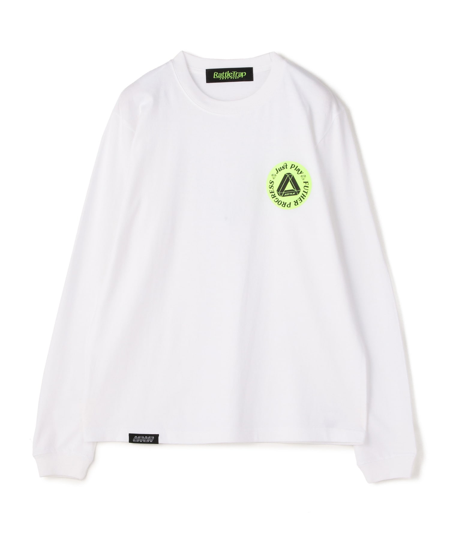 Just Play ワンポイントプリントロングスリーブtシャツ メンズファッション通販 Men S Bigi Online Store メンズビギ オンラインストア