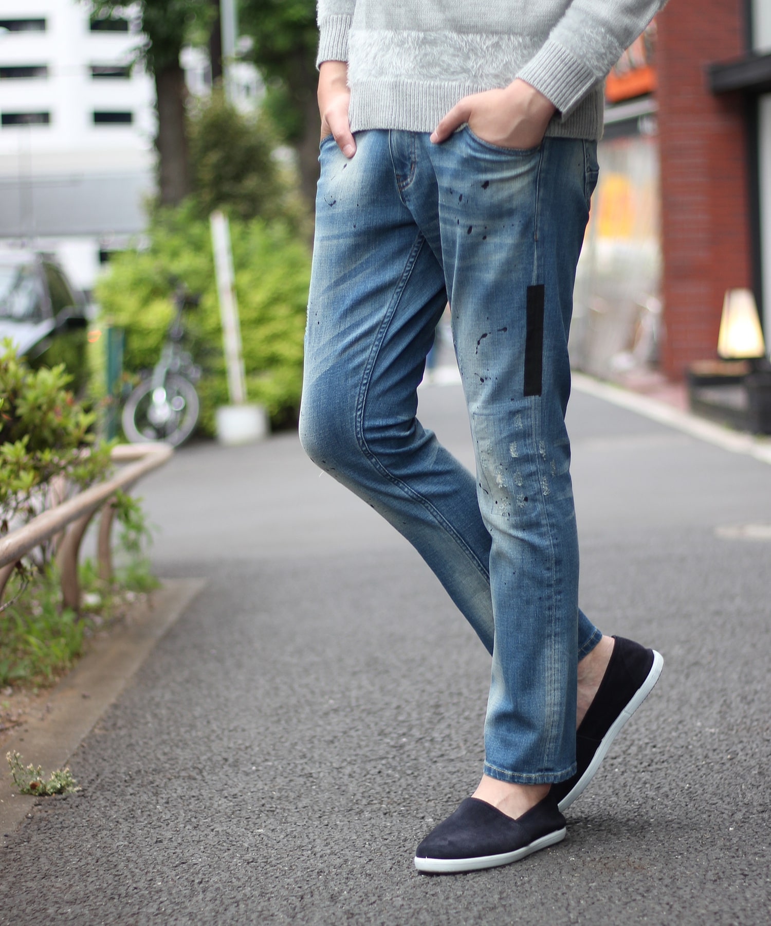 Lt Parfaitパルファ Gt 10 25ozスラブストレッチデニム メンズファッション通販 Men S Bigi Online Store メンズビギ オンラインストア
