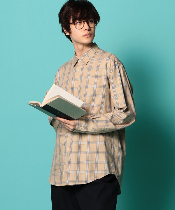 チェックシャツ コットン レーヨンブレンド メンズファッション通販 Men S Bigi Online Store メンズビギ オンラインストア チェックシャツ コットン レーヨンブレンド メンズファッション通販 Men S Bigi Online Store メンズビギ オンラインストア