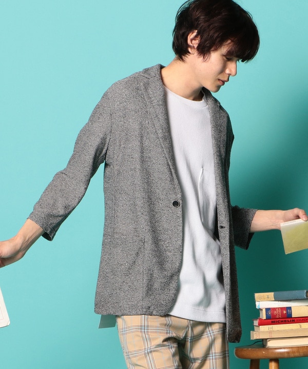 カットソーミジンボーダー7分袖ジャケット メンズファッション通販 Men S Bigi Online Store メンズビギ オンラインストア