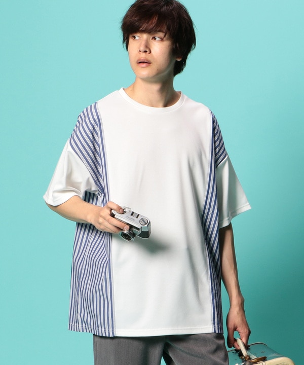 モード Times ストリート ビッグシルエットポンチtシャツ メンズファッション通販 Men S Bigi Online Store メンズビギ オンラインストア