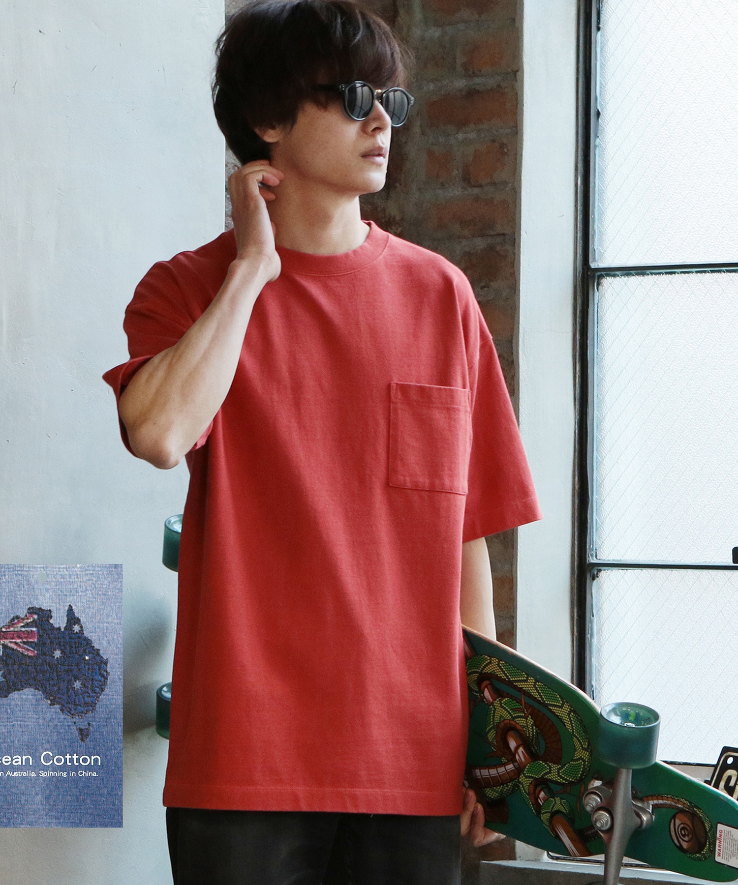 限定価格 10 18 9 59まで Ocean Cotton クルーネックポケットtシャツ メンズファッション通販 Men S Bigi Online Store メンズビギ オンラインストア