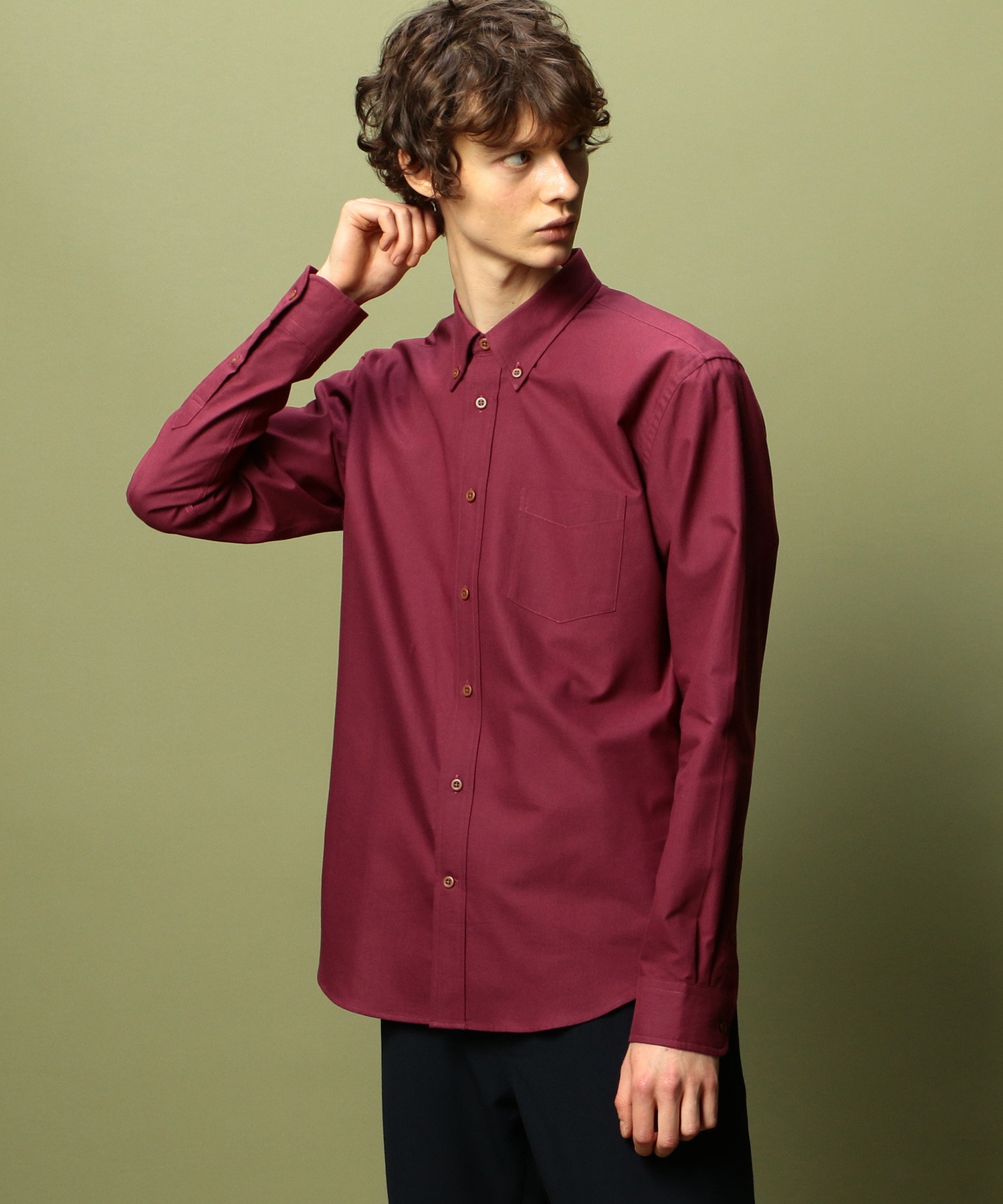 コットンコーマオックスフォードシャツ メンズファッション通販 Men S Bigi Online Store メンズビギ オンラインストア