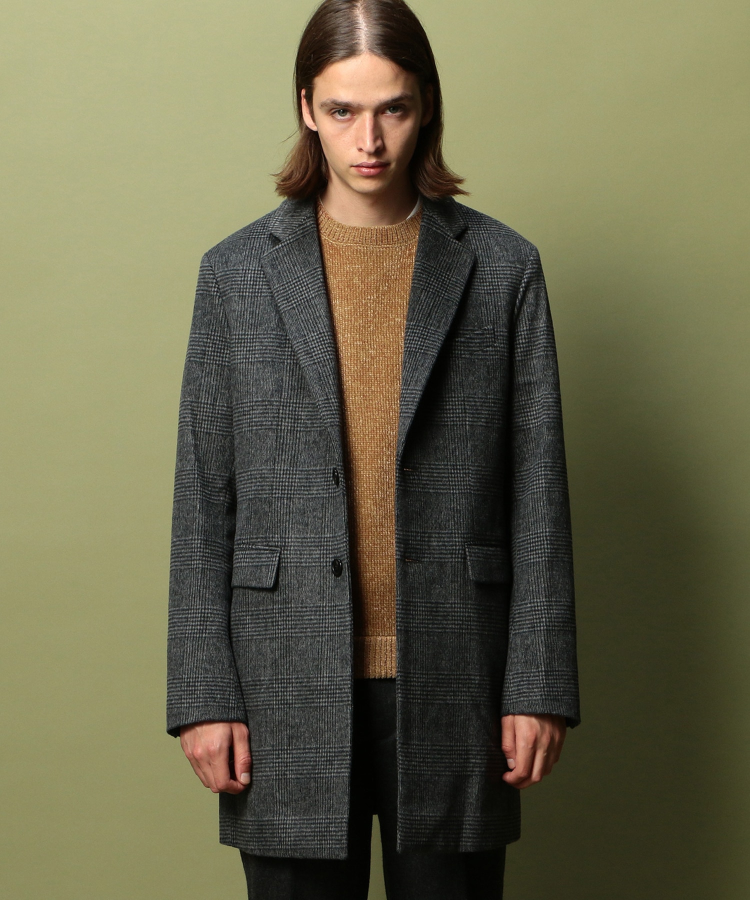 スムースビーバーチェスターフィールドコート メンズファッション通販 Men S Bigi Online Store メンズビギ オンラインストア