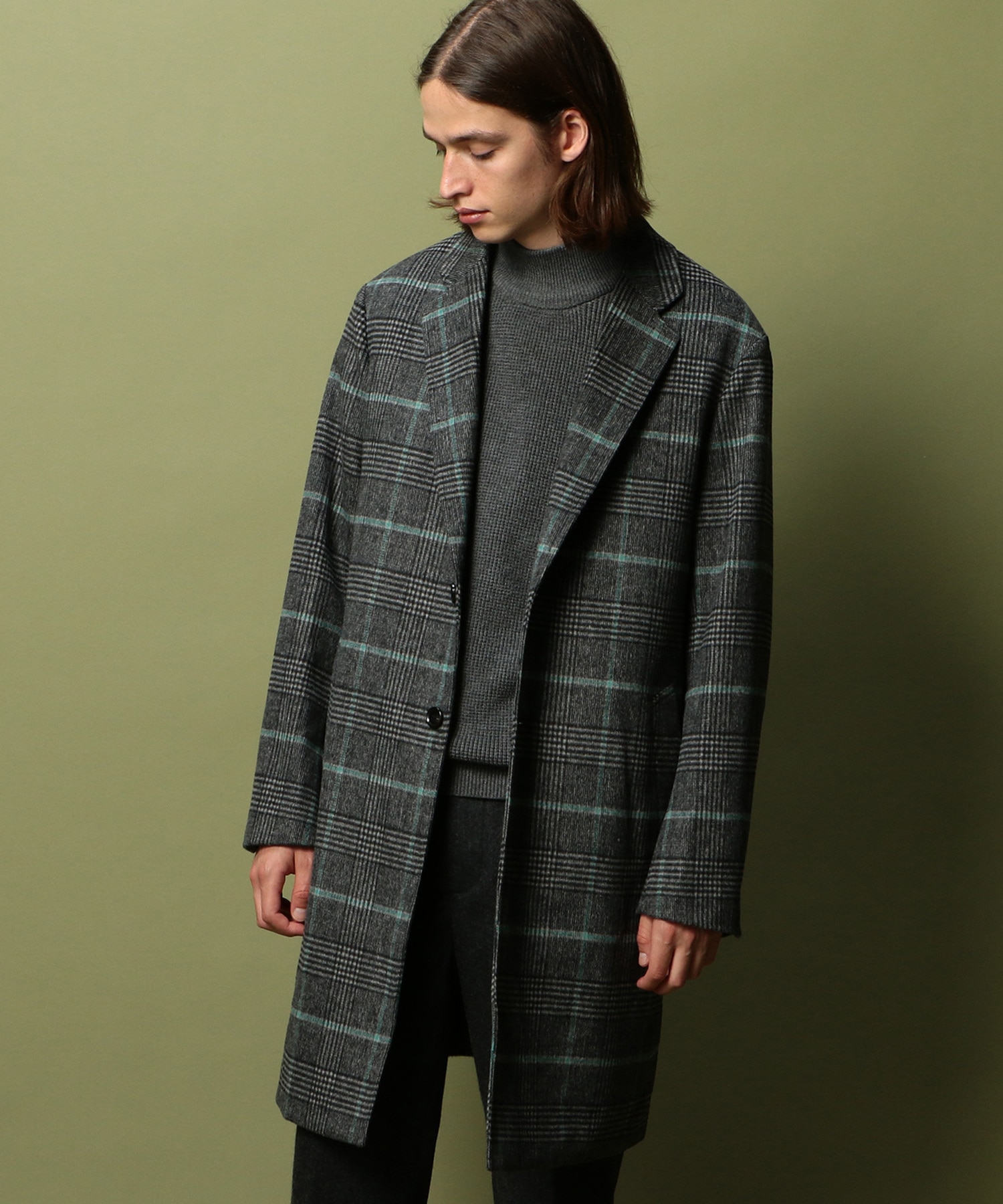 スムースビーバー２bチェスターフィールドコート メンズファッション通販 Men S Bigi Online Store メンズビギ オンラインストア