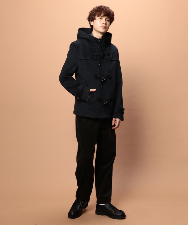 お礼や感謝伝えるプチギフト メンズビギショートダッフルコート メンズ Teleacv Cl