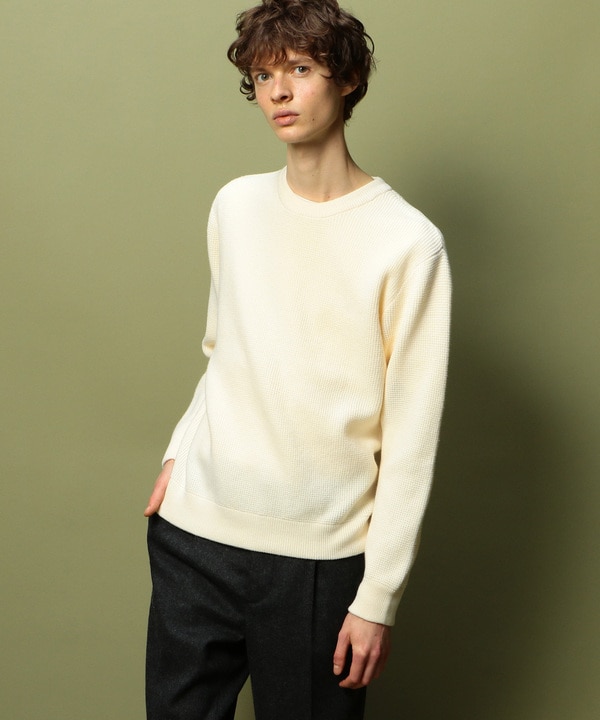ワッフルニット Hand Washable メンズファッション通販 Men S Bigi Online Store メンズビギ オンラインストア